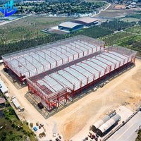 Edificio Prefabricado de Acero para Almacenes, Planta Industrial, Estructura de Acero Prefabricada