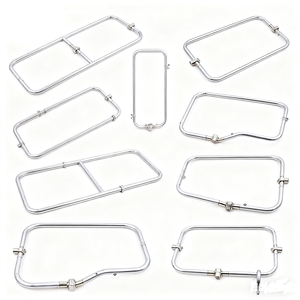 Factory Customization 18/19/22cm Metal Purse Frame Kiss Clasp Lock for Bag Sewing Craft Tailor Bag Frame Purse Frame - Product Image 1