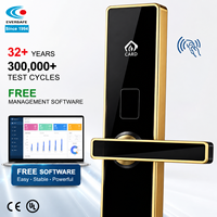 Cerradura RFID, Cerradura de Puerta con Tarjeta RFID para Hotel, Cerradura Electrónica Inteligente para Puerta de Hotel, Control de Acceso