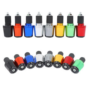 Empuñadura de aluminio CNC para motocicleta de 22mm, tapón de extremo de barra, deslizador de peso para Z750 <span class=keywords><strong>Z800</strong></span> Z1000 - Product Image 6