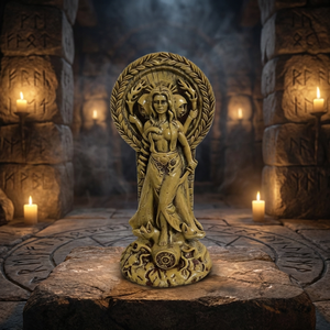 Statuette Personalizzate della Dea Greca Ecate, Figurine in Resina, Scultura per Altare Pagan, Stile Legno, Decorazione Casa, Regali - Product Image 6