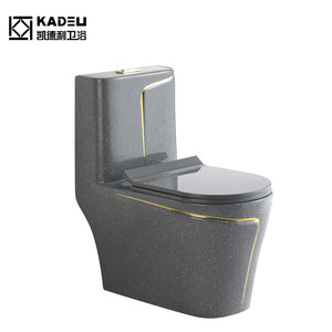 Toilettes en céramique, toilettes vertes, toilettes colorées de luxe, cuvette de toilette en céramique, toilettes, toilettes, toilettes, 1 pièce, Offre Spéciale - Product Image 3