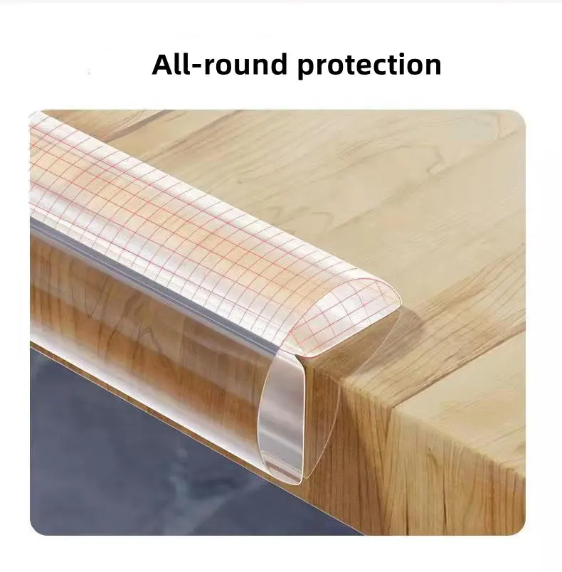 Protection d'angle en plastique PVC pour bébé, protection d'angle de Table en plastique Transparent