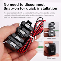 Meter Energi Cerdas Industri Akurasi Tinggi Saluran Tunggal WiFi Meter Energi Saluran Tunggal DIN Rail Kontrol Aplikasi