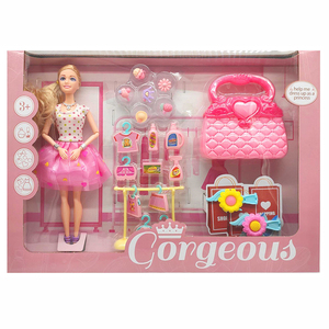 Juguetes al por mayor para <span class=keywords><strong>bebé</strong></span>, muñeca de 11,5 pulgadas, juguete de moda para <span class=keywords><strong>niña</strong></span>, diseño personalizado, caja OEM - Product Image 1