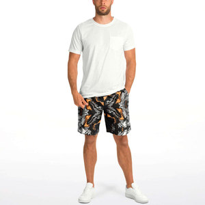 LOW MOQ Wholesale <b>Men</b> Swimming Shorts In Solid Color <b>Men</b> Casual Sublimation Printed 100% Polyester Swim <b>Trunks</b> - Product Image 1