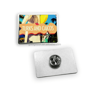 Tùy chỉnh số lượng lớn Kim Loại USA pin phù hiệu men giấy phép tấm pins đối với California vàng Nhà nước Hawaii Alaska lưu niệm du lịch quà tặng - Product Image 4