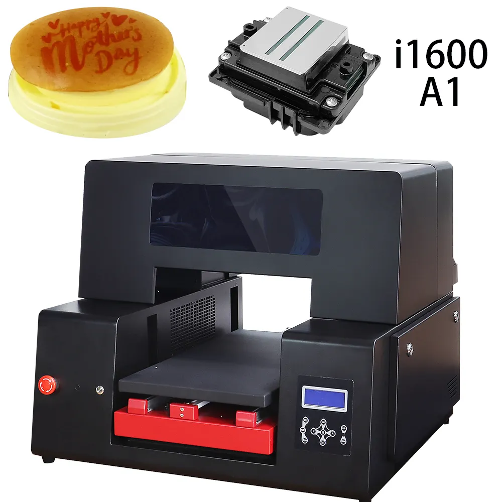 Refinecolor I1600 A1 Print Head ZZ1C Small Business Supplies Machine Cake Printer Edible Food Printing 3D Printer Food