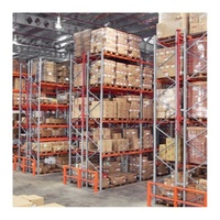 Système de rayonnage à palettes double en métal pour entrepôt industriel OEM ODM Peterack