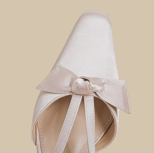 Sandalias de Tacón Bajo <span class=keywords><strong>con</strong></span> Punta Cerrada y Tiras en T <span class=keywords><strong>con</strong></span> Lazo, Color <span class=keywords><strong>Amarillo</strong></span>, Elegantes y Casuales, para Mujer, Nueva Moda de Verano - Product Image 4