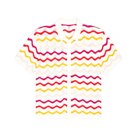 Ensemble de vêtements pour hommes 2026, design personnalisé, logo, maille ajourée, chemise d'été en crochet, cardigan court en tricot, tricot, pull en maille pour hommes