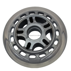 Roda De Patins Patins à roues alignées Rollen High Impact 110mm Wheels 88a Roller Speed Inline Skate Wheels Black Scooter Wheels W0 20 - Product Image 1