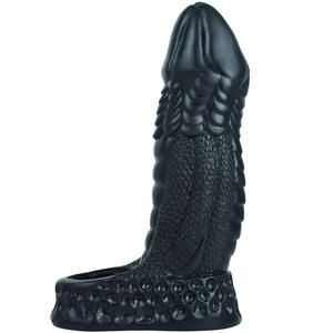 Jiayi Frrk3301 Gemengde Kleur Siliconen Mannen Masturbator Lock Ring Holle Den Set Seksproduct Met Kuisheid Slot Penis Ringen - Product Image 3