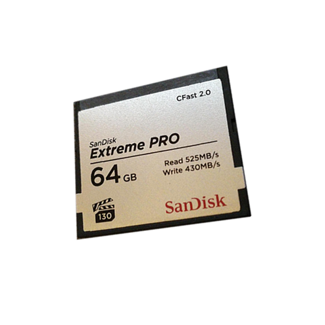 For SanDisk SDCFSP-064G-G46D Extreme PRO CFast 2.0 Memory Card EAN CODE 619659 144708