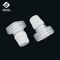 Bouchon de bec verseur en plastique de précision 6 mm anti-fuite pour pochette souple de conditionnement de crèmes et gels cosmétiques et de soins personnels