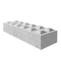 Moule de fabrication de blocs emboîtables en acier robuste pour blocs de béton, mur à empilage sec, taille personnalisée