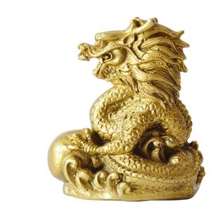 Estatua de Conejo del Zodiaco Feng Shui de Latón Chino <span class=keywords><strong>2023</strong></span>, Decoración de Hogar de Cobre, Esculturas de Conejo de Metal - Product Image 3