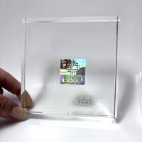 Película Holográfica de Seguridad con Rejilla Estéreo Dinámica, Adhesivo 3D