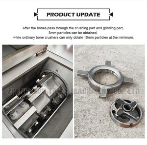 Trituradora de huesos comercial, máquina para romper huesos, trituradora de huesos de carne, precio - Product Image 2