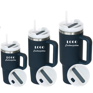 OEM 16oz 25oz Stainless Steel Tumbler Double Wall Insulated With Straw Leak Proof BPA Free For Coffee <b>Tea</b> Outdoor Use - Product Image 3