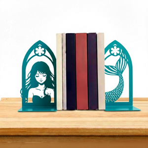 Gothic Arch Silhouette Metal Bookends for Dark Academia & Fantasy <b>Shelf</b> Decor | Laser Cut Custom OEM - Product Image 4
