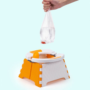 SUNNUO nuevo Material PP plegable bebé entrenamiento orinal asiento multifuncional portátil plástico niños viaje inodoro - Product Image 6