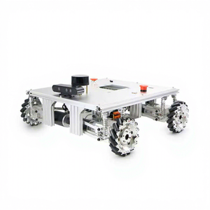 Smart Educational <b>Robot</b> Car Chassis Kit 4WD with Metal Tank Wheels and App <b>Remote</b> <b>Control</b> for Secondary Development - Product Image 1