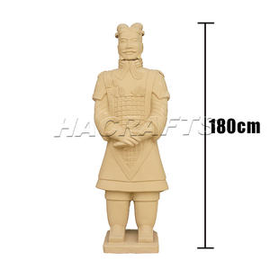 Esculturas <span class=keywords><strong>de</strong></span> <span class=keywords><strong>Guerreros</strong></span> <span class=keywords><strong>de</strong></span> <span class=keywords><strong>Terracota</strong></span> <span class=keywords><strong>de</strong></span> Tamaño Real, <span class=keywords><strong>Color</strong></span> Arcilla Antigua, Decoración <span class=keywords><strong>de</strong></span> Jardín para Exteriores, Suministradas por Fábrica, en Venta - Product Image 2