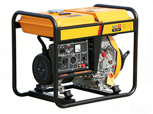 2.8kW Single Cylinder Open Frame <b>Generator</b> 110/220/230/380V Phase 50/60Hz 4 Stroke Recoil & Start - Product Image 5