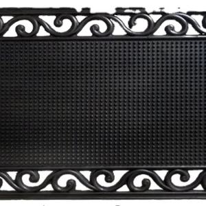 แผ่นรองบันไดยางกันลื่น รูปทรงสี่เหลี่ยมผืนผ้า ผลิตด้วยเครื่องจักร ทนทาน ซักได้ เป็นมิตรกับสิ่งแวดล้อม เหมาะสำหรับบันไดภายนอก - Product Image 1