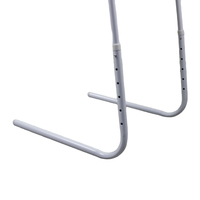 Table pliante légère en plastique avec plateau réglable, bureau portable pour ordinateur portable, table de repas pour canapé et lit