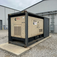Générateur diesel Cummins 100KVA 200KVA 650KVA 50Hz 400V triphasé mobile super silencieux refroidi par eau avec AVR pour usage industriel