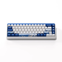 Clavier mécanique AKKO JIN01 Hotswap, boîtier en aluminium, structure de joint pour ordinateur portable, clavier 65%