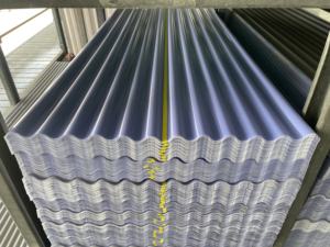 Láminas de Techo Corrugadas de PVC de 1.49 kg, Resistentes al Calor, Diseño Industrial, Transparentes, Resistentes a la Corrosión, 6 Pies - Product Image 2