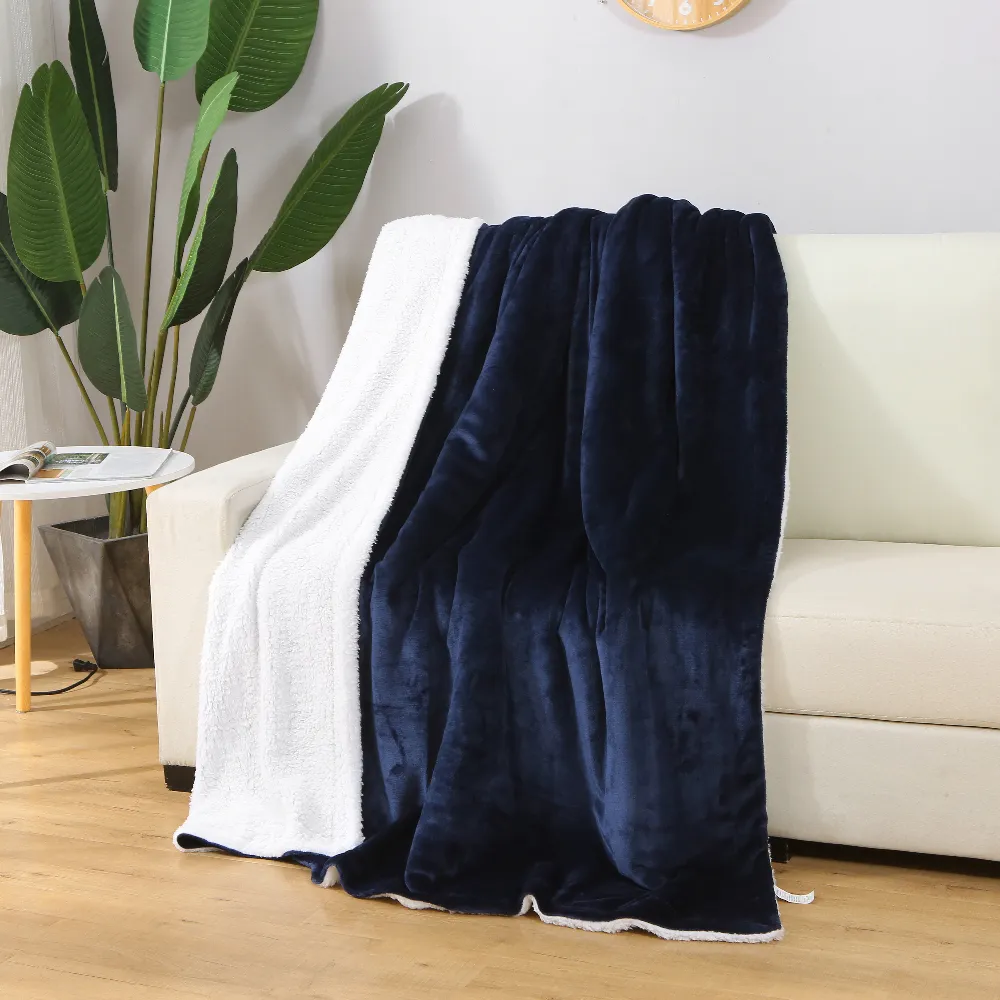 Wholesale Custom Winter Oversized Thickened Double Layer Blanket