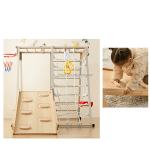 <span class=keywords><strong>2025</strong></span> Mới Khỉ Thanh Trong Nhà Leo Núi Khung Thép Rừng Phòng Tập Thể Dục Trẻ Em Leo Núi Tường Thụy Điển Thang Chơi Cấu Trúc Cho Trẻ Em - Product Image 6