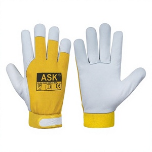 Gants de travail en nylon renforcé antidérapants avec manchette de sécurité, design respirant et doux pour la manipulation d'outils et la mécanique - Product Image 1