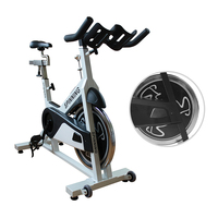 Vélo de spin commercial magnétron acier filature physique vélo d'exercice