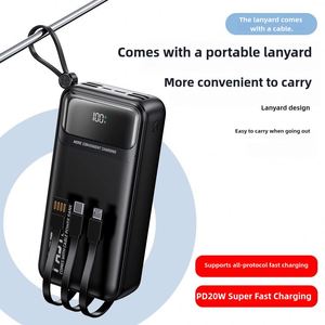 Hot Sale 2024 Portable <b>Charger</b> 22.5W Fast Charging Power Bank LED Display 20000Mah Lithium Battery Pack Compatible USA UK - Product Image 3