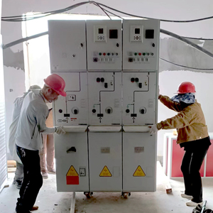 Conjunto Completo de Aparamenta Aislada por Aire Personalizada AIS RMU 22kV, Unidad Principal de Anillo (Ring Main Unit) 24kV, Gabinetes de Aparamenta de Media y Baja Tensión - Product Image 3