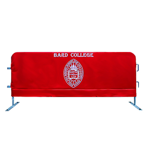 Outdoor 1m X 2m Barricade Cover Road Barricades Crowd <strong>Barrier</strong> Covers Custom Branded <strong>Cafe</strong> <strong>Barriers</strong> - Product Image 5