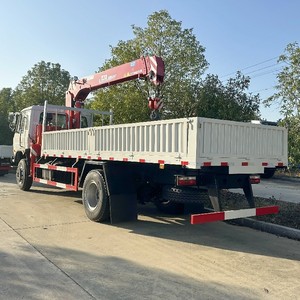 Camion grue 4x2 China Chengli, petit modèle 6,3 tonnes, grue montée sur camion 8 tonnes, prix usine - Product Image 3