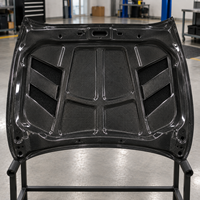 Capot avant en fibre de carbone style KZ pour Infiniti G37 berline 4 portes 2008-2013, kit de carrosserie de remplacement, panneau de carrosserie extérieur