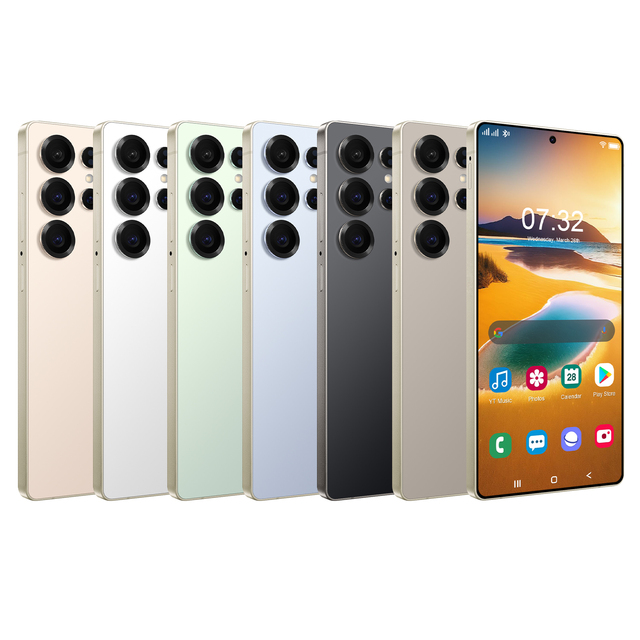 S25 Ultra 5G Smartphone 7.3 Inch HD Deca Core OLED 108MP Rear Camera Newest Android15 Global Version LTE Mobile Phone
