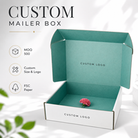 Boîte d'expédition en carton durable personnalisée pour commandes en gros avec logo et structure pliable pour les marques de vêtements