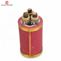 Kabel Daya Berpelindung Berselaput Karet MYPTJ 6 10KV 8 7 10KV dan 3.6/6KV dengan Inti Pemantau untuk Mesin Pertambangan Bergerak