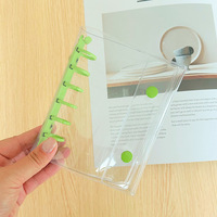 Vente flash : Mini carnet de planification budgétaire A7 en PVC, spirale, reliure à feuilles mobiles, journal de trésorerie, planificateur de poche
