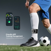 Rastreador de rendimiento de fútbol a prueba de agua Diseño ergonómico Equipo de entrenamiento de fútbol Aplicación de análisis de datos 20 + Métricas