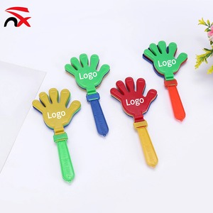 Abanico de plástico con sonido de aplausos para fiestas, diseño de logotipo personalizado, para animar en desfiles deportivos y juegos. - Product Image 1