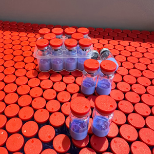 Vente en gros d'usine CAS 49557-75-7 Poudre de GHK-Cu pure de qualité cosmétique, peptide de cuivre bleu pour l'anti-âge et la réparation de la peau - Product Image 6